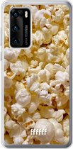 Huawei P40 Hoesje Transparant TPU Case - Popcorn #ffffff