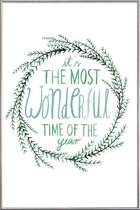 JUNIQE - Poster met kunststof lijst Evergreen No. 1 -30x45 /Groen &