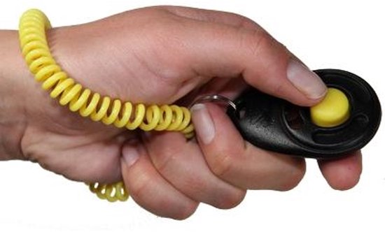 Starmark Clicker De Luxe - Hondentraining 6X4 CM