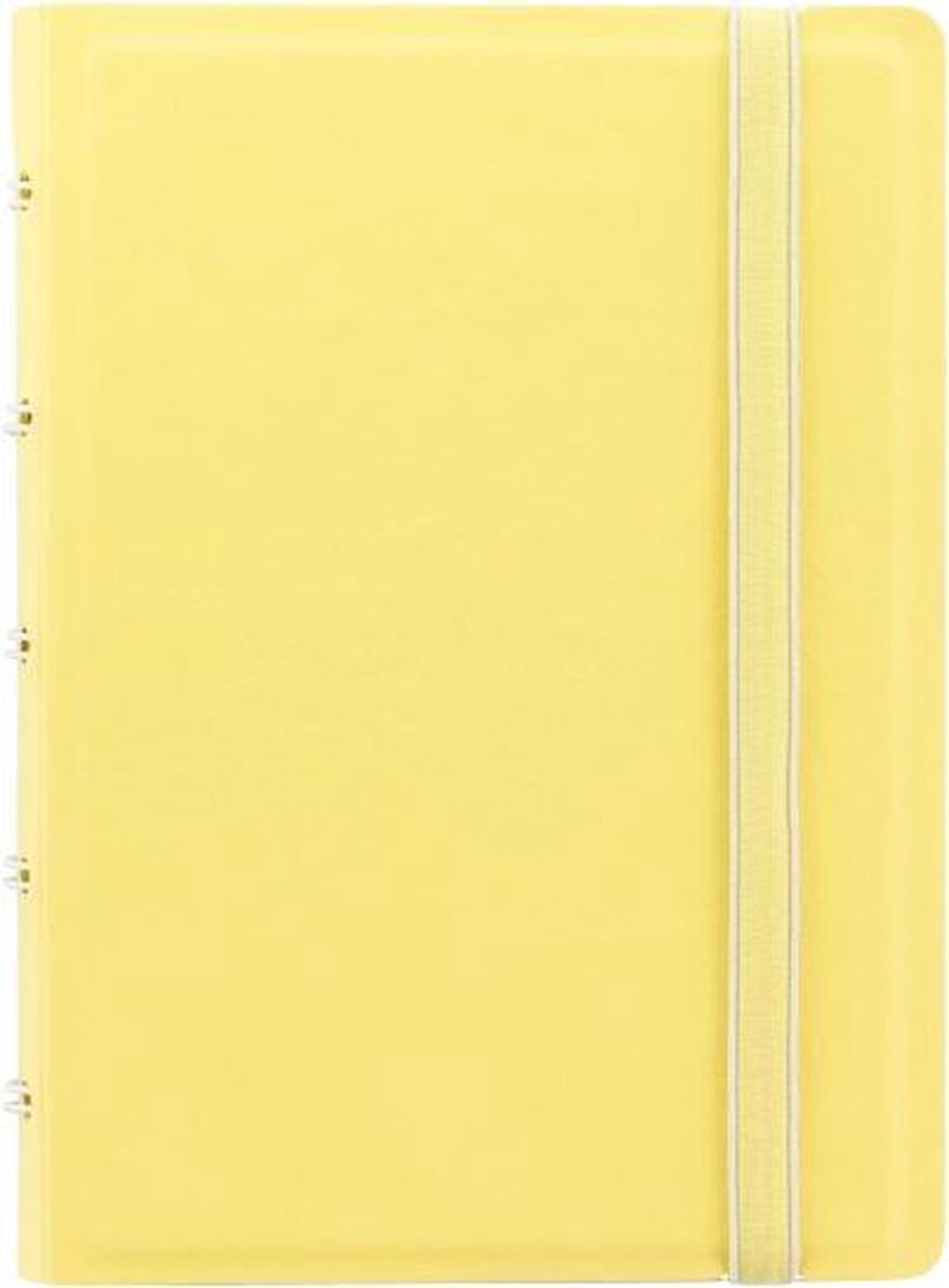 Filofax Notitieboek Classic Pastels A6 Kunstleer Geel