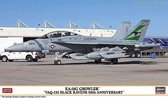 1:72 Hasegawa 02351 EA-18G Growler VAQ-135 Black Ravens Plastic Modelbouwpakket