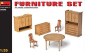 1:35 MiniArt 35548 Furniture Set Plastic Modelbouwpakket