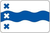 Vlag Numansdorp - 70 x 100 cm - Polyester