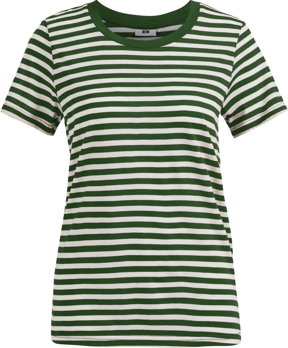 WE Fashion Dames gestreept Tshirt Maat XL