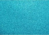 Glitterkarton Oceaan - blauw 50x70cm pak a 10 vel