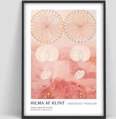 Abstract Hilma AF Klint Poster 2 - 13x18cm Canvas - Multi-color