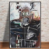 Jean Michel Basquiat Poster 8 - 30x40cm Canvas - Multi-color