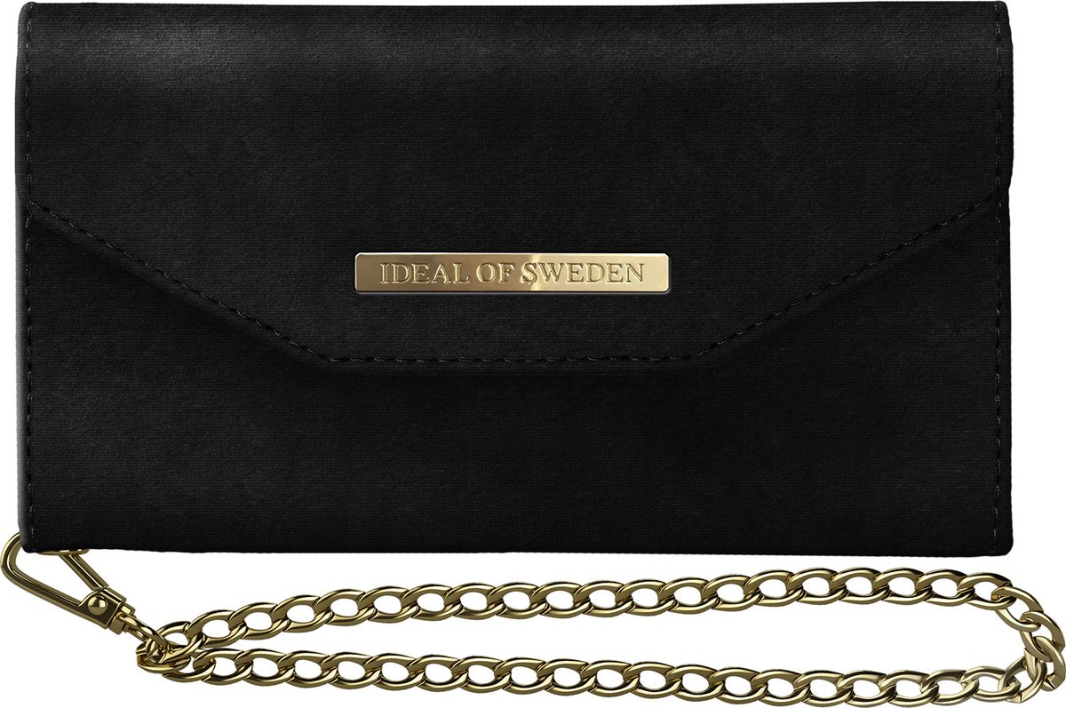 iDeal of Sweden Mayfair Clutch Velvet Black iPhone Xs Max