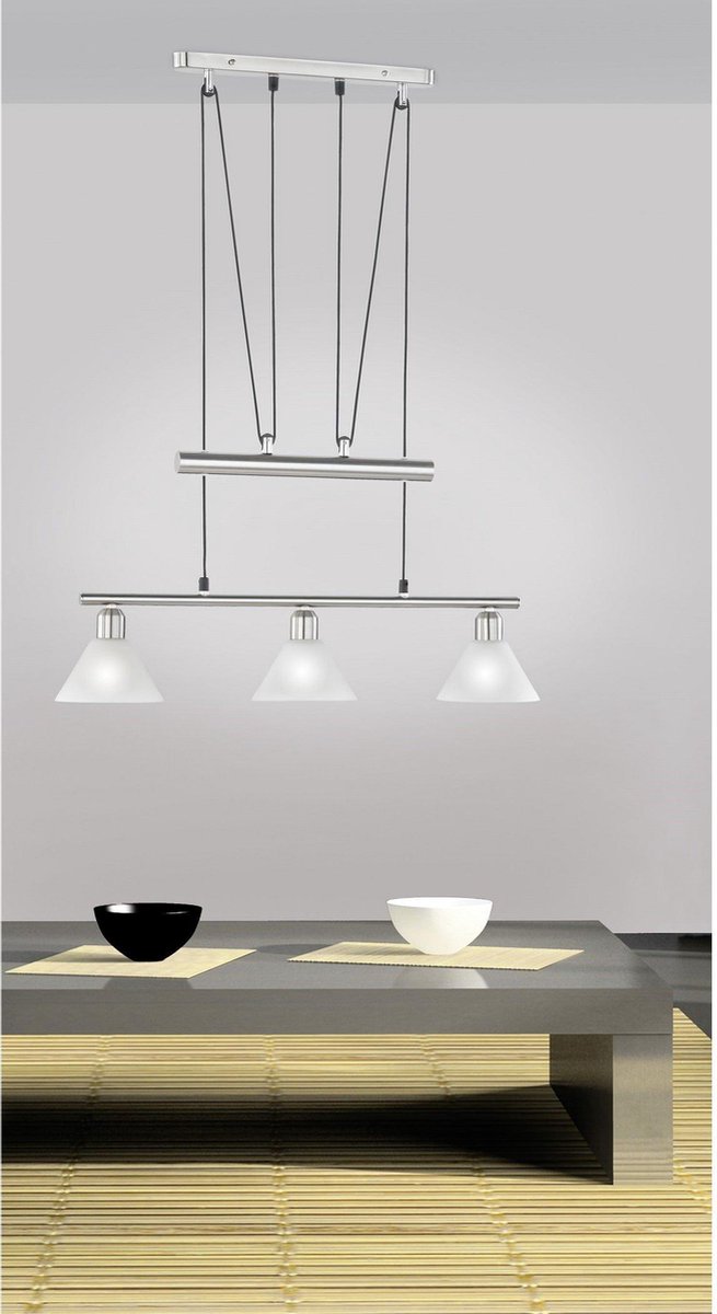 Hanglamp Trio Leuchten Stamina - Nikkel