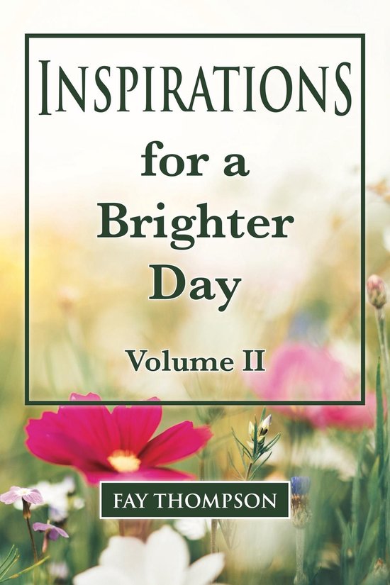 Inspirations for a Brighter Day 2 - Inspirations for a Brigh ... - cover