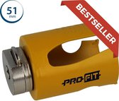Pro-Fit Gatzaag Hard Metaal - 51 mm