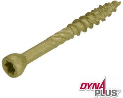 DynaPlus 0283.08.41901 Vlonderschroef - 60 graden Platkop - Deeldraad - Outdoor - TX20 - 5.0 x 50/30mm (200st)