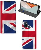 Stand Case OnePlus Nord N100 Telefoonhoesje Groot-Brittannië Vlag