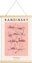 JUNIQE - Posterhanger Kandinsky - Untitled -40x60 /Ivoor & Roze