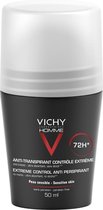 Vichy Homme Roll On Deodorant Sensitive Skin 72h - 50 ml