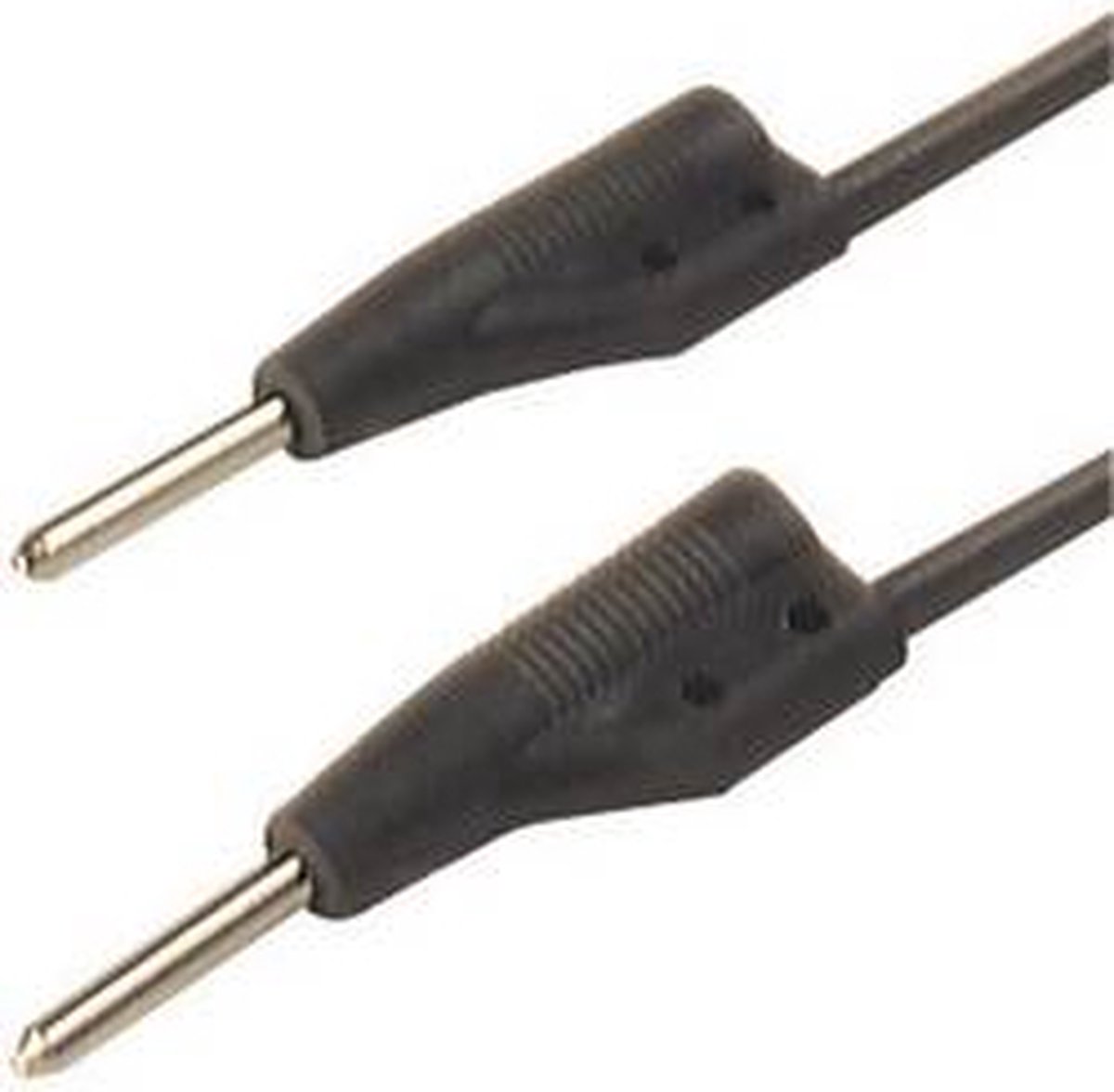 Hirschmann Test & Measurement MVL 2/100 sw Meetsnoer Stekker 2 mm Stekker 2 mm 1.00 m Zwart 1 stuk(s)