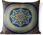 Buitenkussens - Tuin - Mandala ouderwets - 50x50 cm
