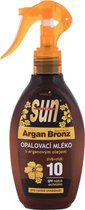 Sun Argan Bronz Suntan Lotion SPF 10 - OpalovacA mlA(c)ko s arganovA1/2m olejem