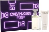 Calvin Klein - Eau de parfum - Eternity 100ml eau de parfum + 10ml eau de parfum + 100ml bodylotion - Gifts ml