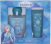 Frozen Ii Elsa Gift Set Eau De Toilette (edt) 100 Ml + Shower  Gel 75 Ml