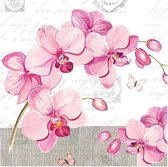 Ambiente Orchids With Love papieren servetten