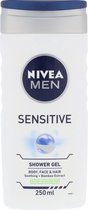 Nivea - Shower Gel for Men Sensitive - 250ml