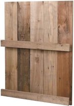 Naturel Collections Magazine houder oud hout 58x9x78cm