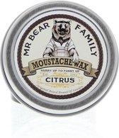 Mr. Bear Family Moustache Wax Citrus