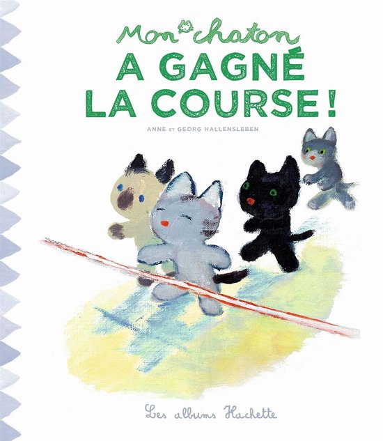 Mon chaton a gagné la course ! - cover