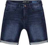 Cars Jeans - Heren Shorts Atlas Denim Short - Blauw - Maat XXL