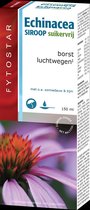 Fytostar Echinacea Siroop Suikervrij - Keelverzorging - luchtwegen - Met zonnedauw en tijm – 150 ml