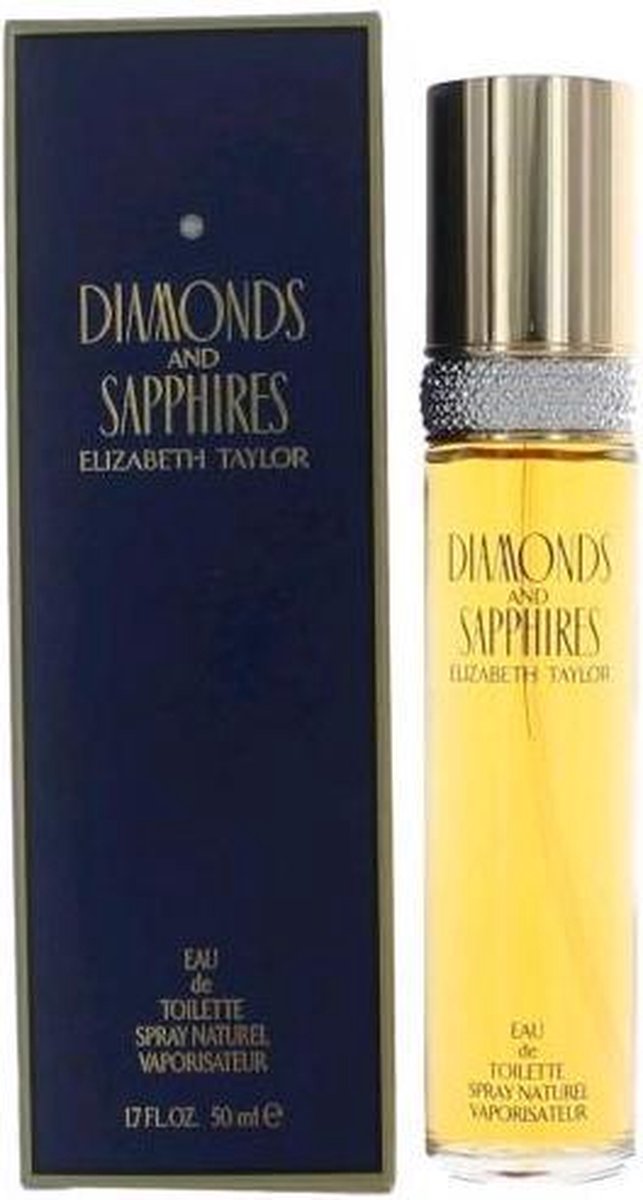 DIAMONDS & SAPHIRES by Elizabeth Taylor 50 ml - Eau De Toilette Spray