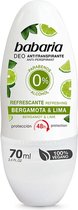 Babaria Bergamot And Refreshing Lime Deodorant Roll-on 70ml