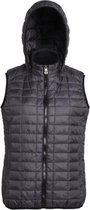 2786 Vrouwen/dames Honingraat Ritssluiting Gilet/lichaamsverwarmer (Zwart)