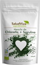 Salud Viva Chlorella Spirulina 125 Grs