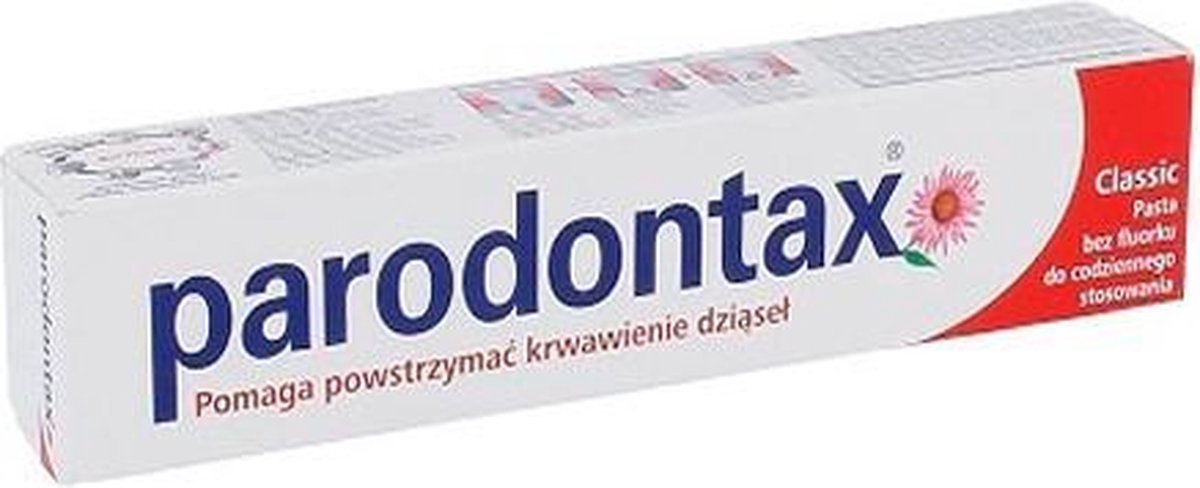 Goedkoopste Parodontax - Toothpaste against Fluoride free Glutamine Classic 75 ml - 75ml