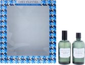 Geoffrey Beene Grey Flannel (m) Edt 120ml+120ml After Shave Lotion Set