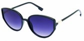 Kost Zonnebril 21-005a Dames Cat-eye Gradiënt Zwart