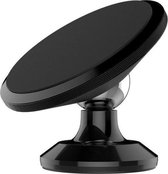 Nokia 3.4 Autohouder - Magneet - Rond - Telefoonhouder - Telefoon houder - 360 draaibaar -  telefoonhouder - Zwart - LuxeBass