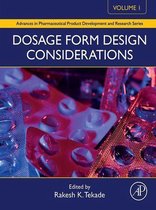 Omslag Advances in Pharmaceutical Product Development and Research - Dosage Form Design Considerations