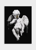 Poster Dark Angel - Plexiglas - Meerdere Afmetingen & Prijzen | Wanddecoratie - Interieur - Art - Wonen - Schilderij - Kunst