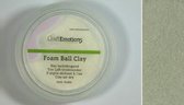 CraftEmotions Foamball clay - wit 75ml - 23gr Air dry