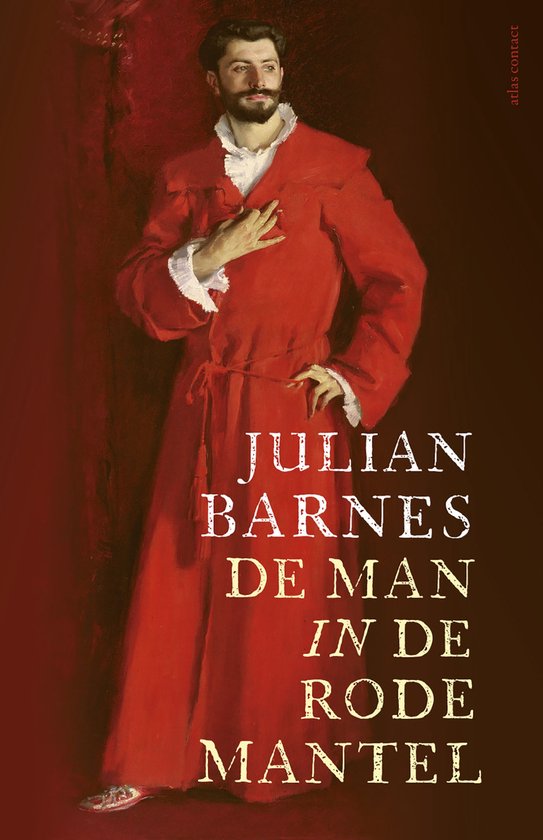 Boek cover De man in de rode mantel van Julian Barnes