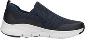 Skechers Arch Fit instappers blauw - Maat 48