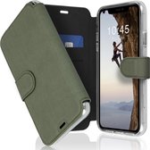 iPhone 11 hoesje bookcase - hoesje iPhone 11 apple bookcase - iPhone 11 bookcase - telefoonhoesje iPhone 11 bookcase - hoesje iPhone 11 - Kunstleer - Lichtgroen - Accezz Xtreme Wallet Bookcas