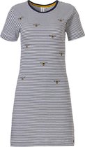 Dames nachthemd Rebelle 11211-400-3 - Blauw - 44