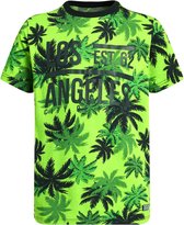 WE Fashion Jongens T-shirt met palmboomdessin