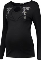 Love2wait - Borstvoedingsshirt Met Borduursel