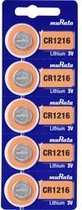 CR1216 Knoopcel Lithium 3 V 30 mAh Murata CR1216-BEABAE 5 stuk(s)