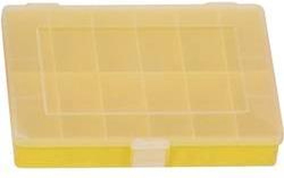 Hünersdorff Assortimentsdoos (l x b x h) 250 x 180 x 45 mm Aantal vakken: 12 Vaste onderverdeling Inhoud 1 stuk(s)